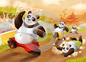Pandas marathon