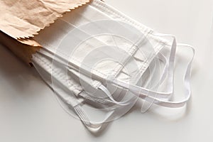 Protective surgical mask photo