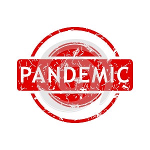 pandemic, simple vector rust dirty red simple circle vector rubber stamp effect