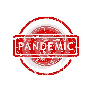 pandemic, simple vector rust dirty red simple circle vector rubber stamp effect