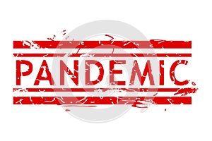 pandemic, simple vector rust dirty red simple rectangle vector rubber stamp effect