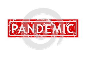 pandemic, simple vector rust dirty red simple rectangle vector rubber stamp effect