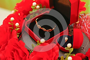 Pandora Ring with decorative flower