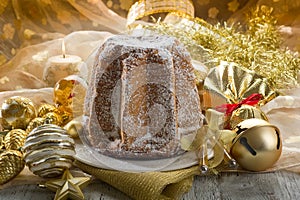 Pandoro traditional italian