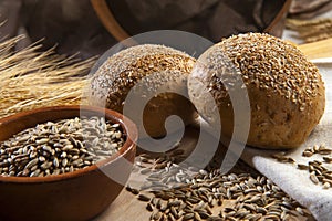 Pane di segale photo