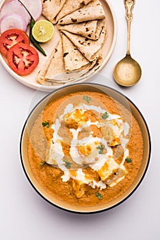 Paneer Butter Masala or Cheese Cottage Curry is an indian main course recipe