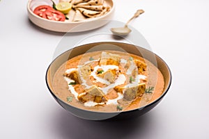 Paneer Butter Masala or Cheese Cottage Curry is an indian main course recipe