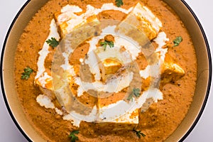 Paneer Butter Masala or Cheese Cottage Curry is an indian main course recipe
