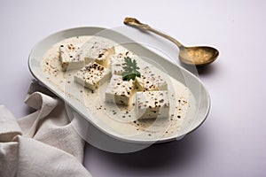 Paneer Kalimirch Recipe is delicious, creamy paneer dish flavored with black pepper and lots of garlic