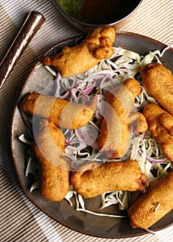 Paneer Pakoda - a snack from Rajasthan