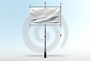 Panel Antenna on white background