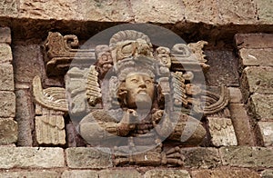 Panel from facade, CopÃ¡n, Honduras