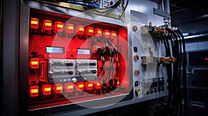 panel fire suppression system