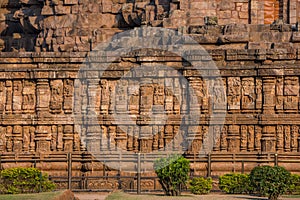 Panels of stories of Ichadhari Nagins (shape-shift snakes) carvings in Konark Sun Temple, Orissa, India. UNESCO Heritage