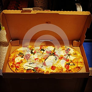 Panera Flatbread Pizza photo