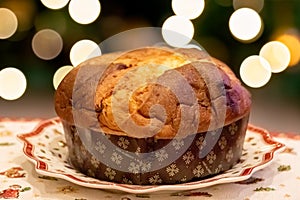 Panettone cake made in Italy