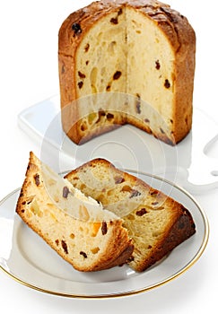 Panettone, italian christmas bread