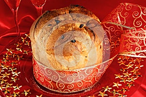 Panettone the italian Christmas cake