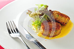 Panfried Crab Cake