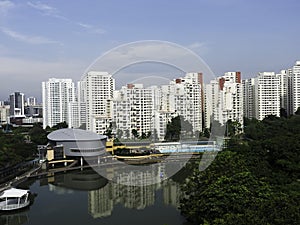 Pang Sua Pond in Bukit Panjang, Singapore