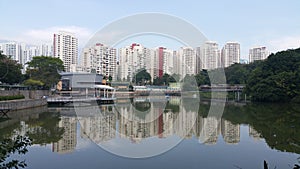 Pang Sua Pond in Bukit Panjang, Singapore photo
