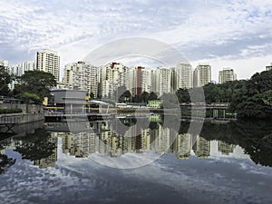 Pang Sua Pond at Bukit Panjang, Singapore photo