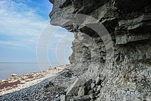 Panga Pank- highest cliff in Saaremaa