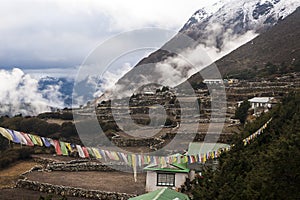 Pangboche village