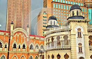 Panggung Bandaraya, City Theatre and the Old High Court Building in Kuala Lumpur, Malaysia