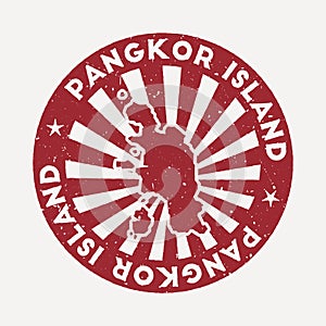 Pangkor Island stamp.