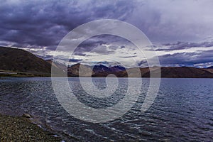 Pangong Lake, Famous lake in Ladakh photo