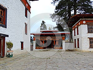   Budista monasterio en Bután 