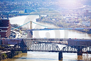 Panhandle Liberty and South Tenth Street Bridges