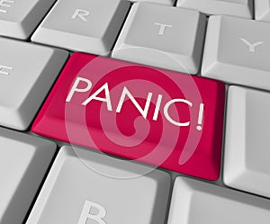 Panic Button on Computer Keyboard