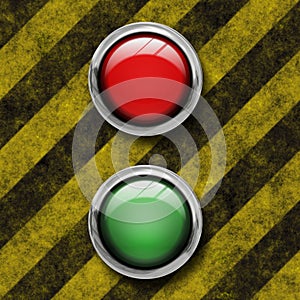 Panic and Go button