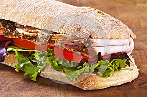 Panini sandwich photo