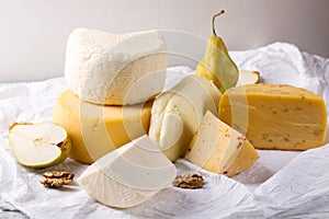 Still Life with Cheeses and Nuts