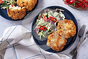 Panko Crusted Fish Cakes