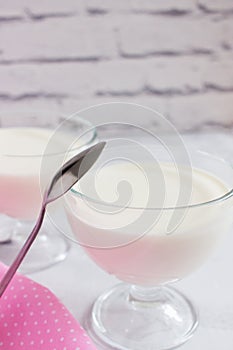 Panna cotta jell