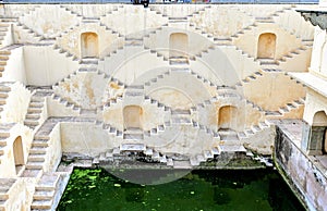 Panna meena ka kund, Jaipur. step well and rainwater catchment photo