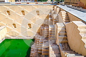 Panna Meena ka Kund step-well, Jaipur, Rajasthan, India