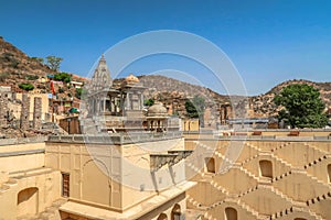 Panna Meena ka Kund step-well, Jaipur, Rajasthan, India