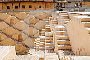 Panna Meena ka Kund step-well, Jaipur, Rajasthan, India photo