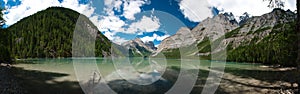 Pano of Kinney Lake in British Columbia