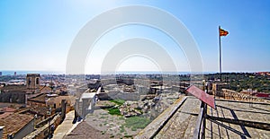 PanorÃ¡mica de Calafell desde el castillo de la Santa Creu en Calafell, Costa Dorada, Tarragona photo