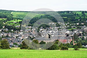 Panorama on the Abbey of Stavelot