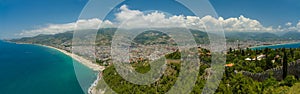 Panorama of Alanya. Turkey.