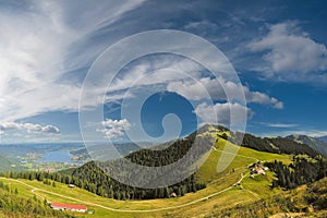 Panorama Alps mountains