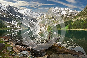 Panorama of the Altai Mountains