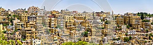 Panorama of Amman, Jordan